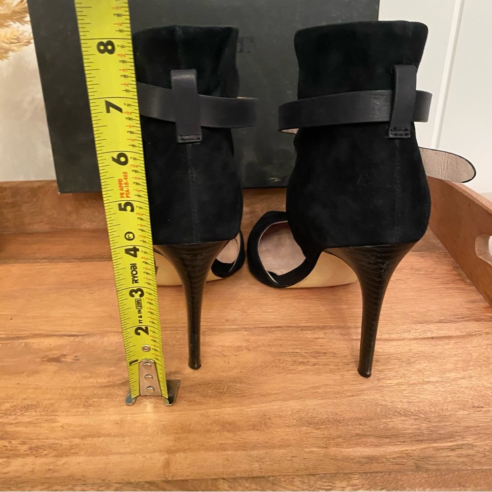 Joe’s Jeans LANEY ankle wrap in Black with pointed toe - Picture 9 of 14